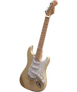 Réplica en miniatura de guitarra Fender Strat con acabado