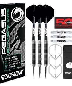 RED DRAGON Pegasus: Juego de Dardos de Tungsteno de 21g con