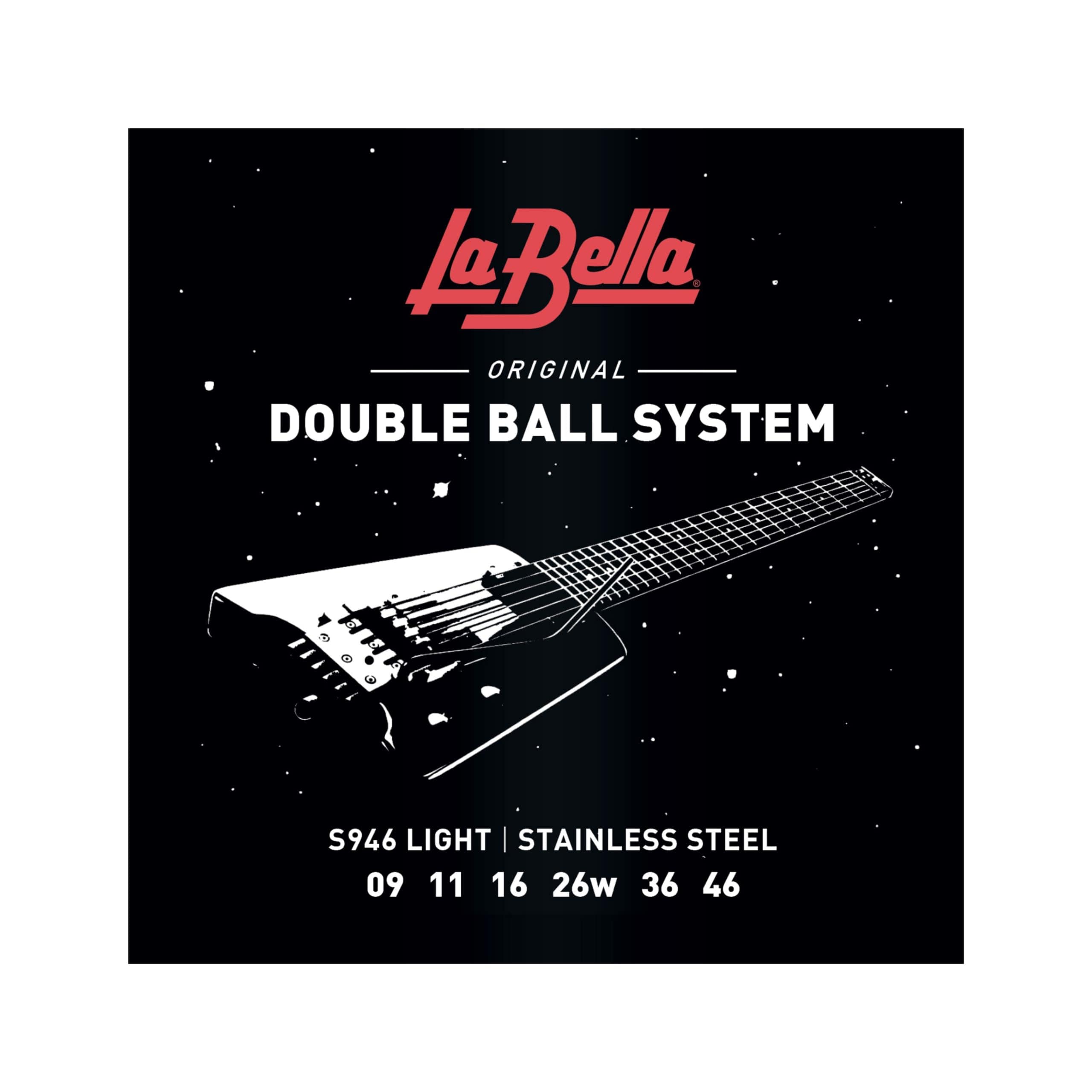 Cuerdas para guitarra eléctrica La Bella S946 Double Ball