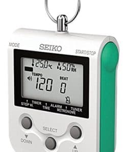 Metrónomo Compacto Seiko DM90G, Verde