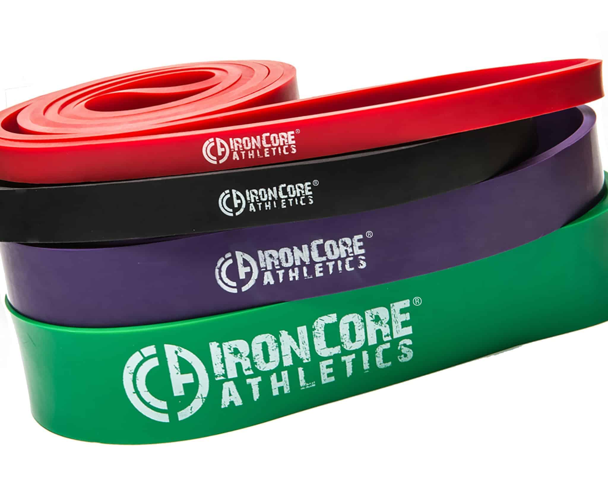 Iron Core Athletics Bandas de Resistencia de Alto Poder -
