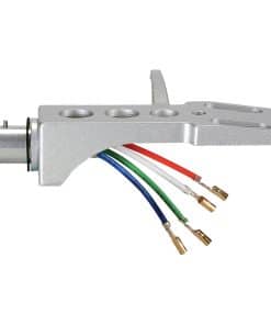 Cabezal para tocadiscos con cables de plomo y contactos