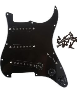Musiclily SSS 11 Hole Pickguard Precableado Cargado con Set