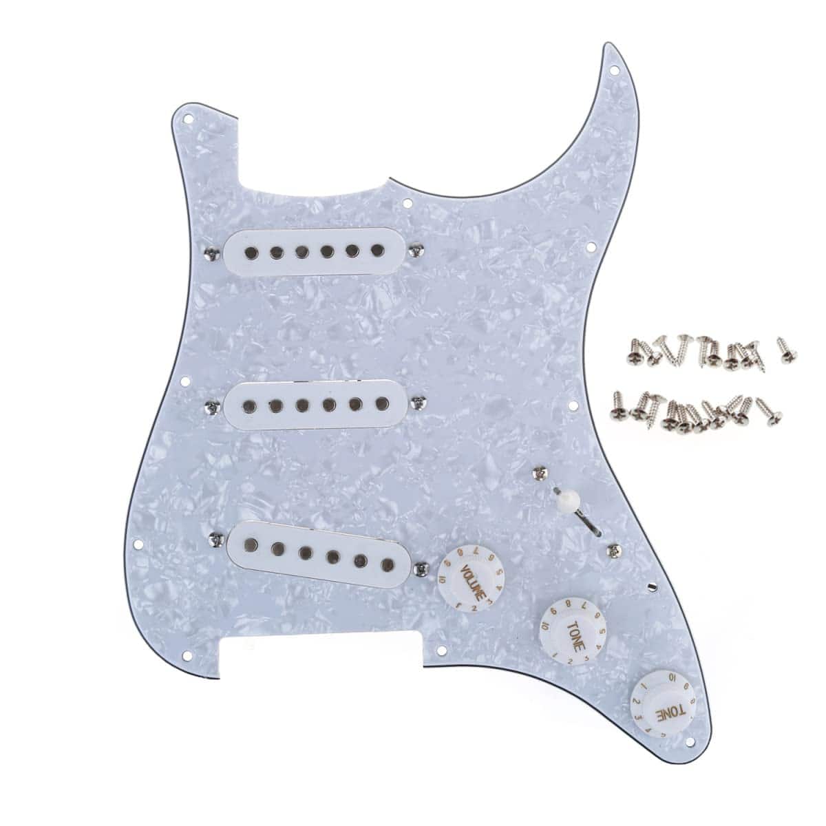 Pickguard precableado SSS Musiclily para guitarra eléctrica