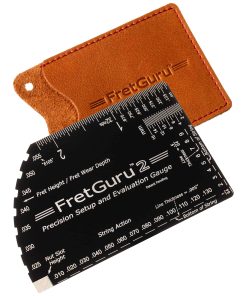 Medidor de acción de cuerdas FretGuru 8 en 1 Guitar Fret