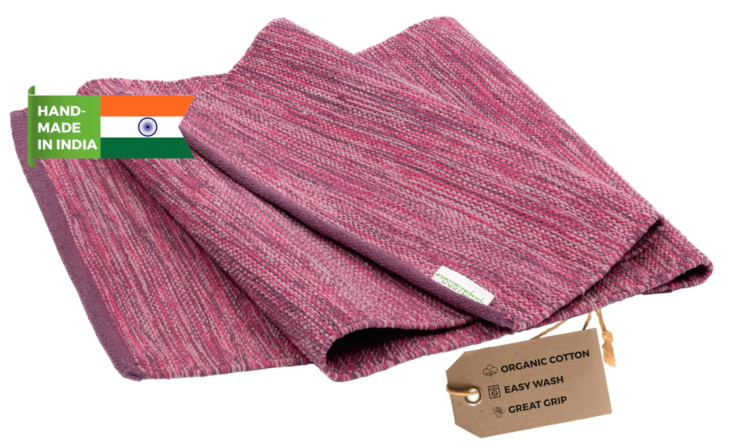 Tapete de Yoga de Algodón Orgánico Yogasana - -Ether