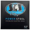Cuerdas para Bajo de Acero Inoxidable SIT Power Steel