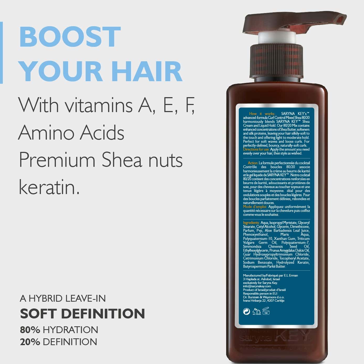 Saryna Key Mixed Shea 80-20 (500ml/16.9oz) - - Imagen 3