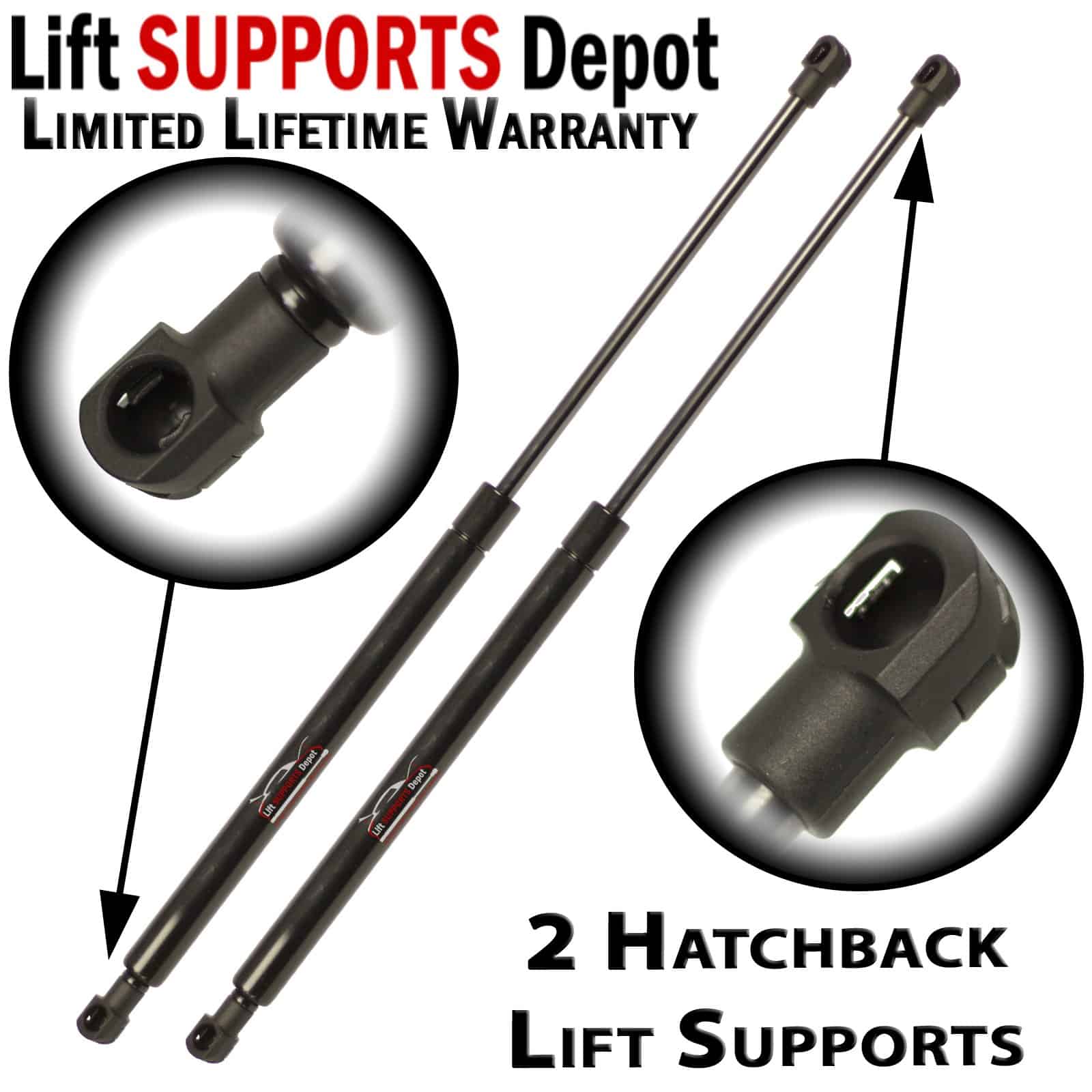 Lift Supports Depot Qty (2) Fits Prius 2010 To 2015