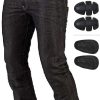 Pantalones de Motocicleta para Hombres -Negro