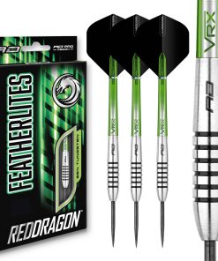 Juego de Dardos RED DRAGON Featherlite 9: Set de 19g de
