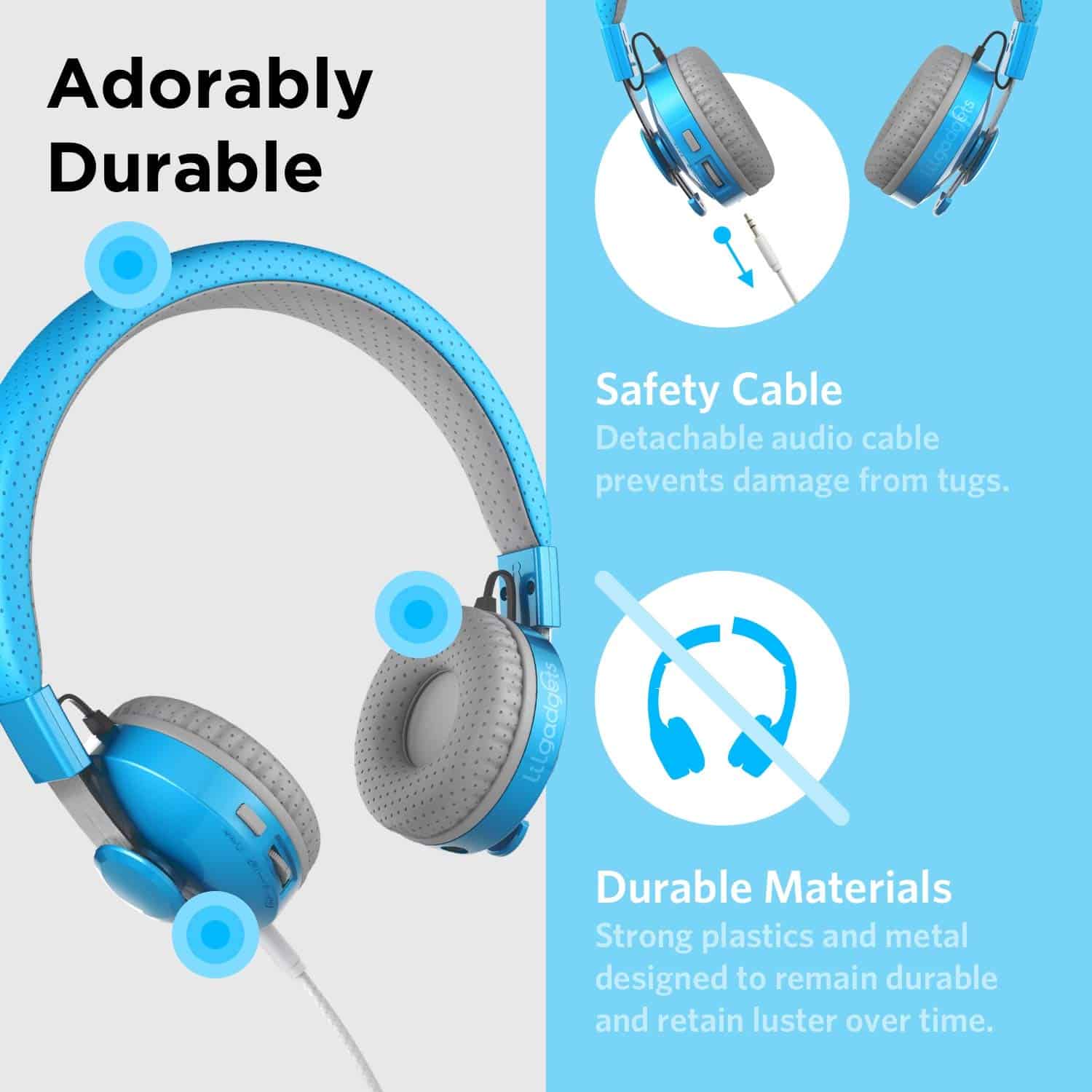 Auriculares inalámbricos para niños LilGadgets Untangled - Imagen 4