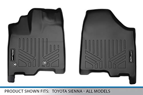 Tapetes MAXLINER Juego de Tapetes para la 1ra Fila Negro - Imagen 5