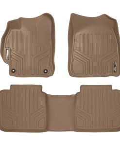Juego de tapetes MAXLINER de 2 filas color tan para Toyota