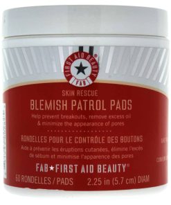 First Aid Beauty Skin Rescue Blemish Patrol Pads- 60 pads