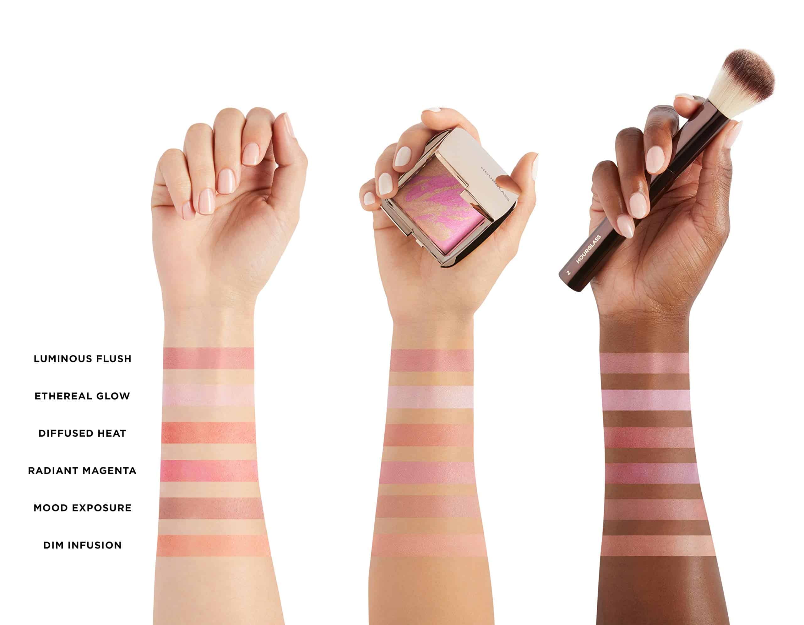 Rubor Iluminador en Polvo Hourglass Ambient Lighting en - Imagen 4