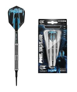 TARGET DARTS Power 8Zero Dardos de Punta Blanda, 18gm