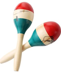 Maracas de Mango Cónico Estilo Puertorriqueño Performance