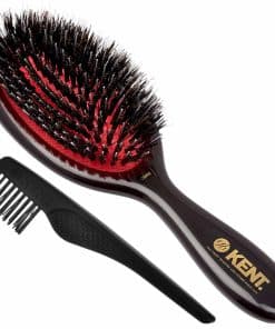 Cepillo Alisador Oval Clásico Kent CSMS - Cerdas de Jabalí