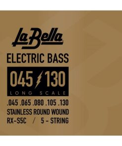 La Bella RX-S5C Juego de Cuerdas Redondas de Acero