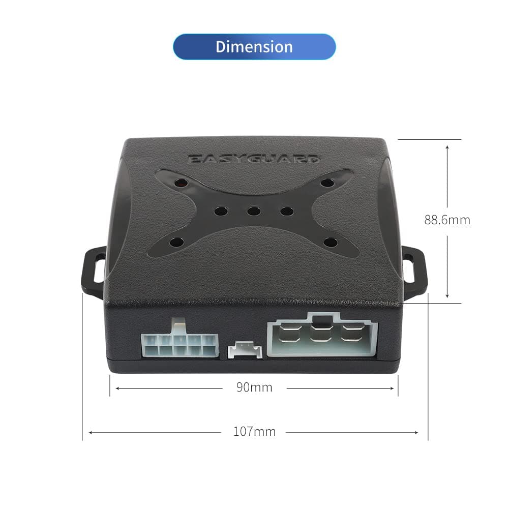 Alarma de Coche EASYGUARD EC003 Sistema Inteligente PKE con - Imagen 8