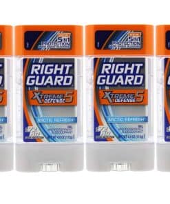 Right Guard Total Defense 5 Power Gel, Antitranspirante y