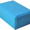 Bloque de Yoga de Espuma de 4'' de YogaAccessories - Azul