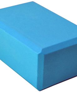 Bloque de Yoga de Espuma de 4'' de YogaAccessories - Azul