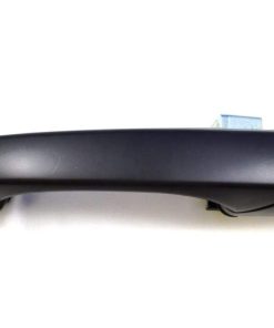 Manija de puerta exterior trasera, negro imprimado - Lado