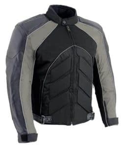 Chamarra de Moto Textil y de Cuero NexGen SH2153 para