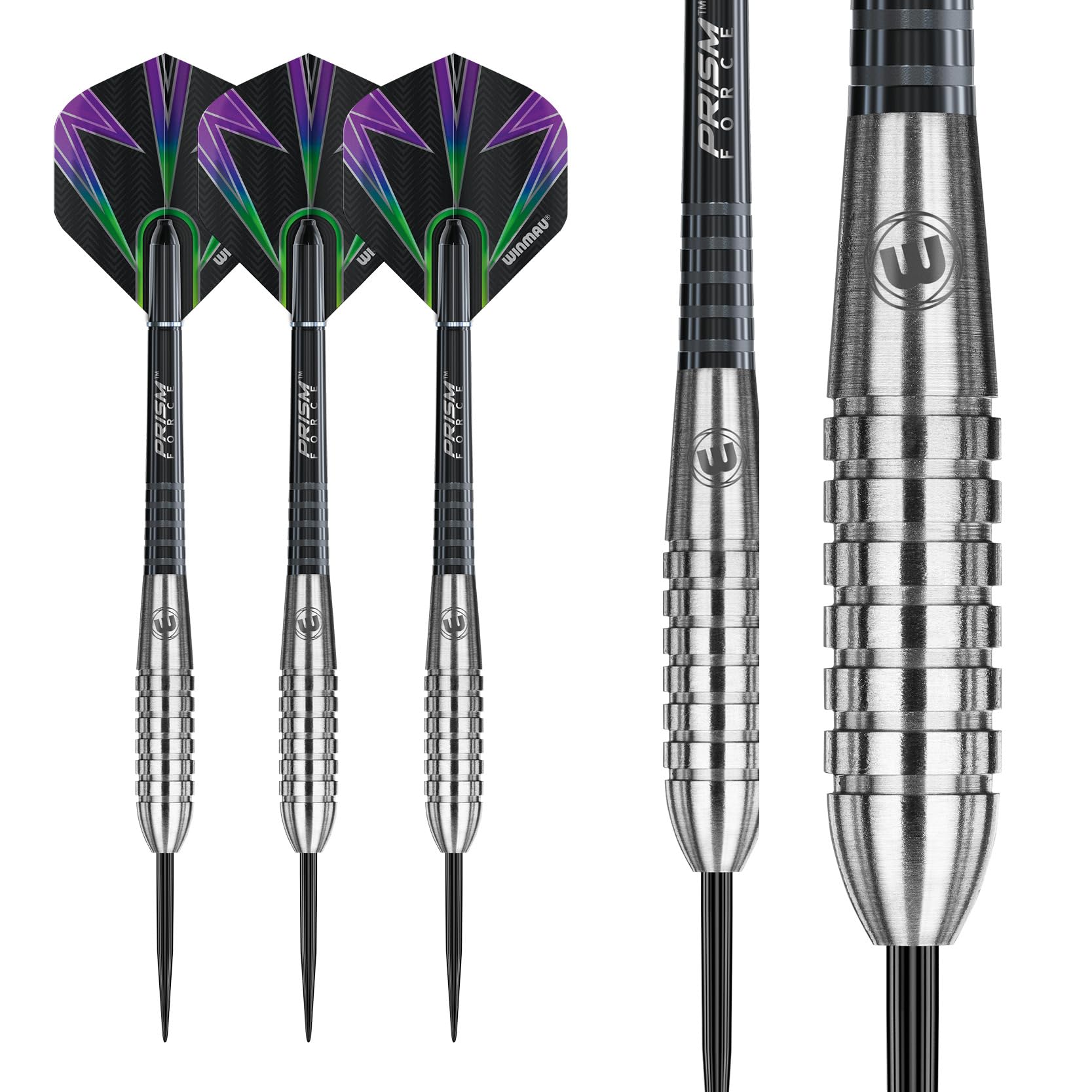 Winmau Foxfire 24g Dardos de Tungsteno con Vuelos y Ejes - Imagen 6