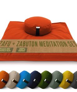 Conjunto de Colchoneta de Meditación - Almohada Redonda de