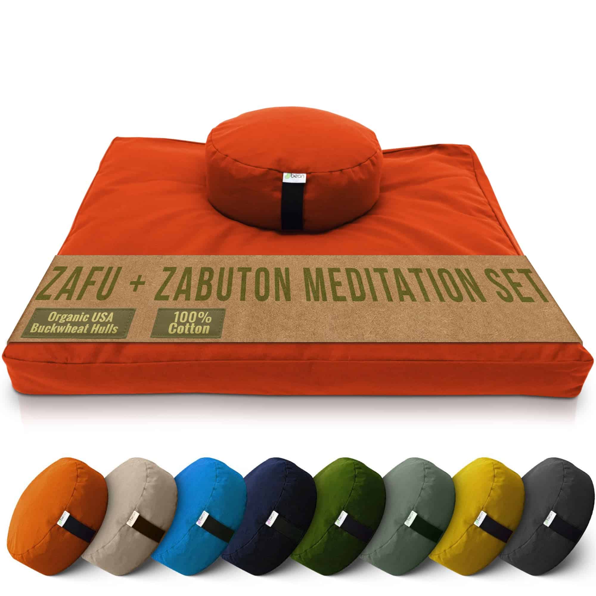 Conjunto de Colchoneta de Meditación - Almohada Redonda de