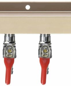 Bev Rite CPG224 Air Distributor 5/16", CO2 Manifold - 4 Way