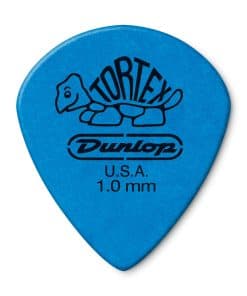 Dunlop 498R1.0 Tortex Jazz III XL, Azul, 1.0mm, 72/Bolsa