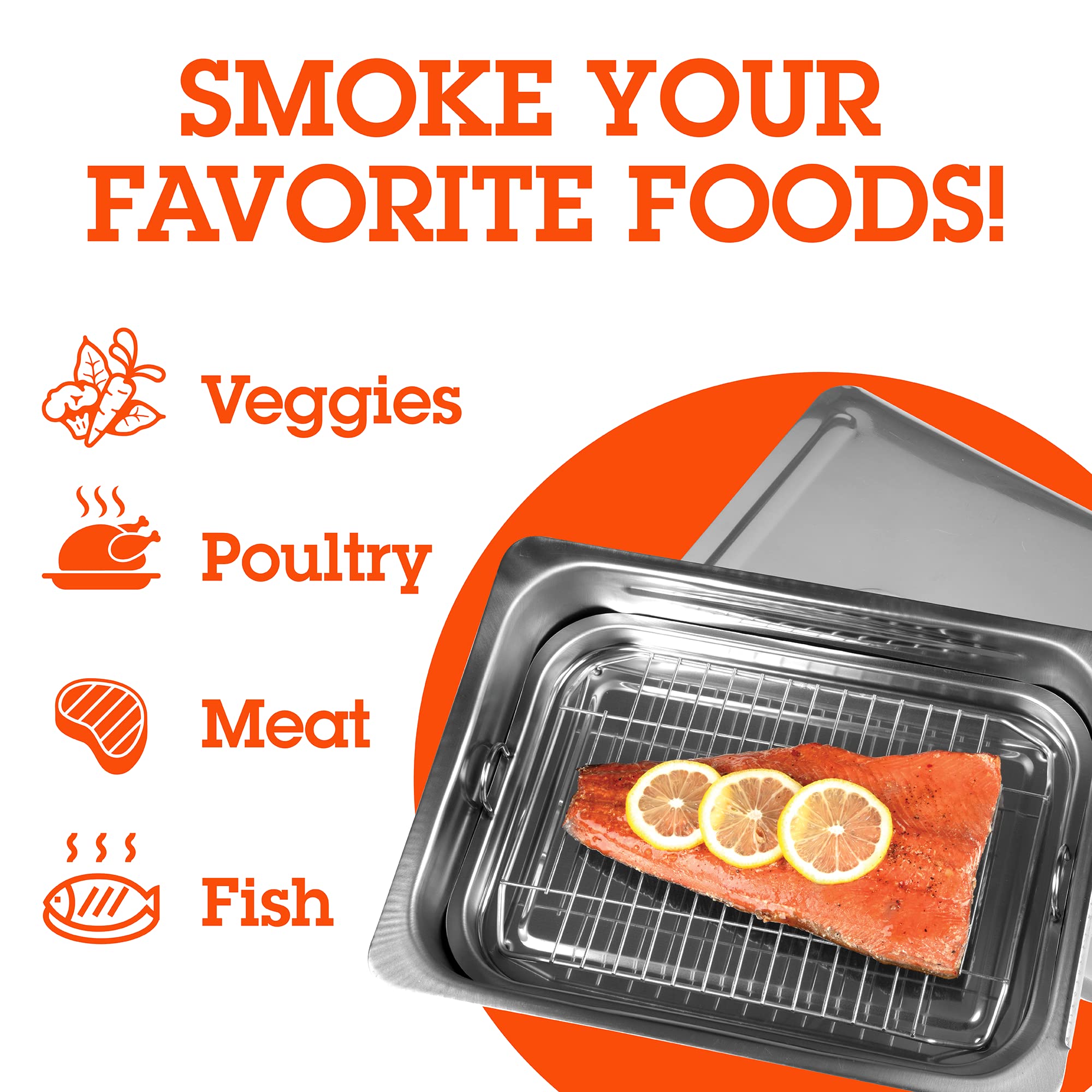 Ahumador Original de Cocina en la Estufa de Camerons - Set - Imagen 7