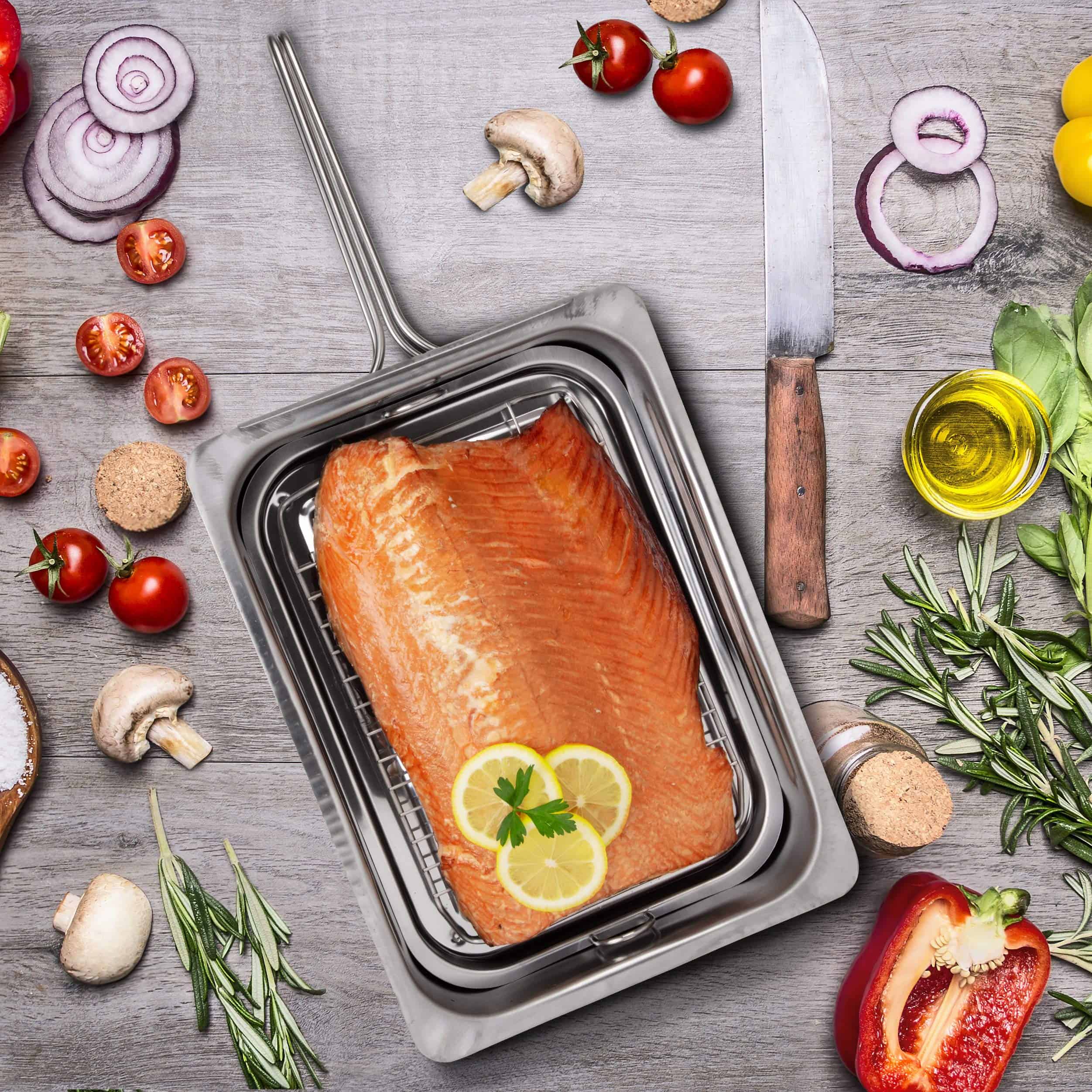 Ahumador Original de Cocina en la Estufa de Camerons - Set - Imagen 8