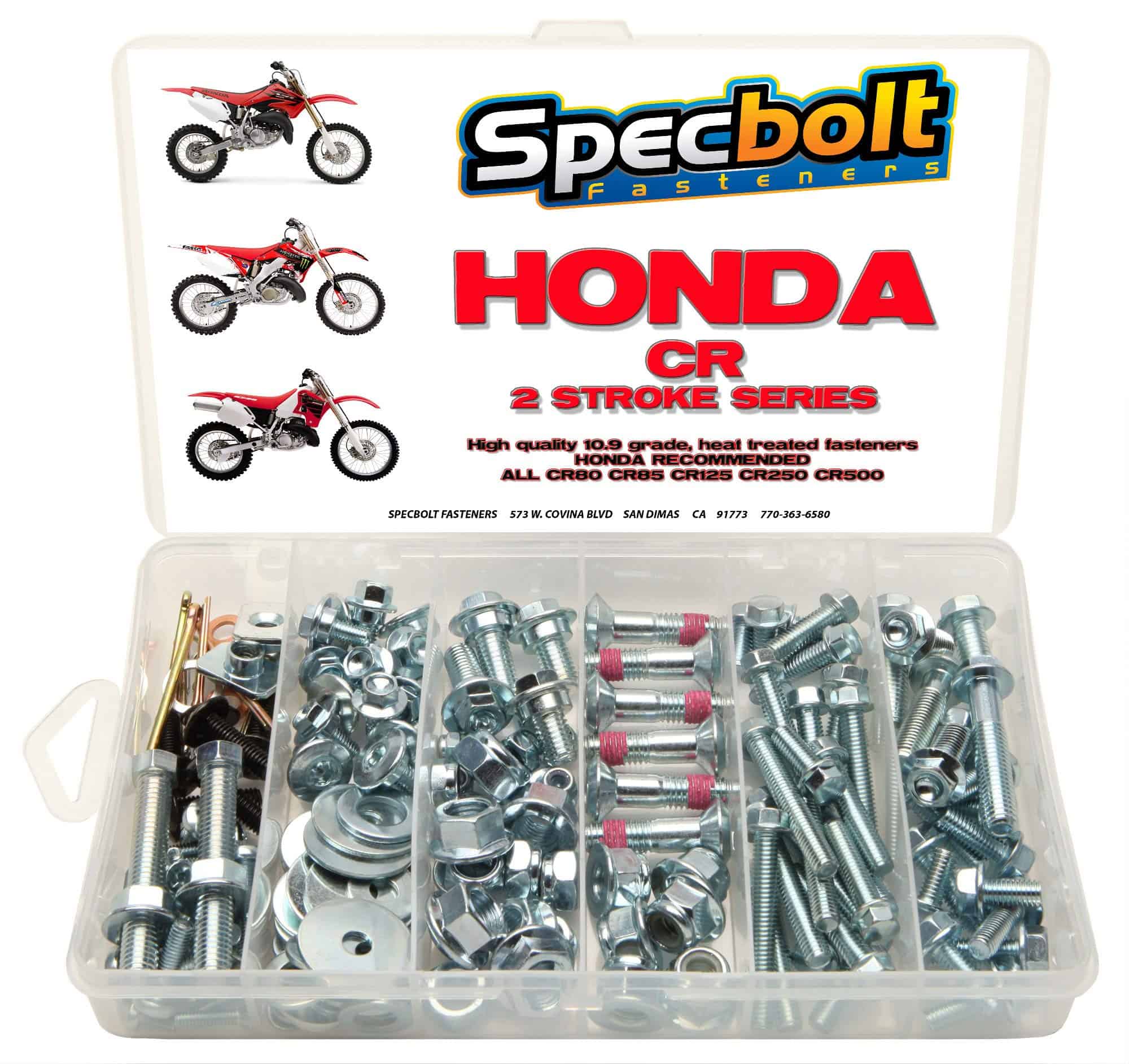 Kit de Pernos de la Marca Specbolt Fasteners de 150 piezas