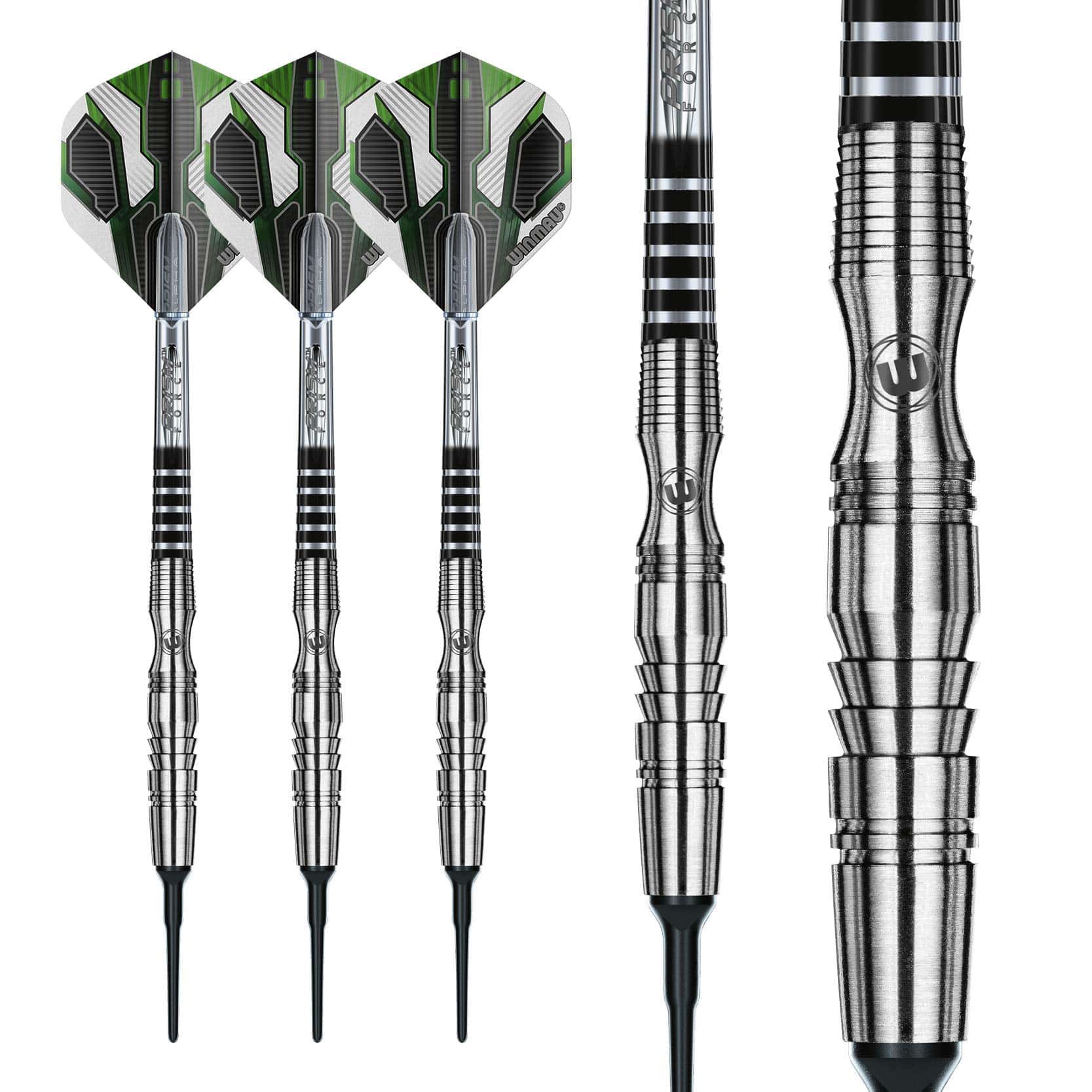 Winmau Sniper 20g Dardos de Tungsteno Softip con Vuelos y - Imagen 7