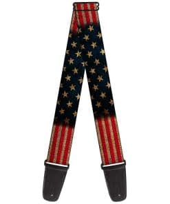Correa de guitarra Buckle-Down, Vintage Bandera de EE. UU.