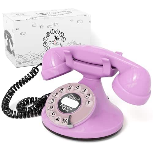 Teléfono Rotativo: Opis Funkyfon -Rosado