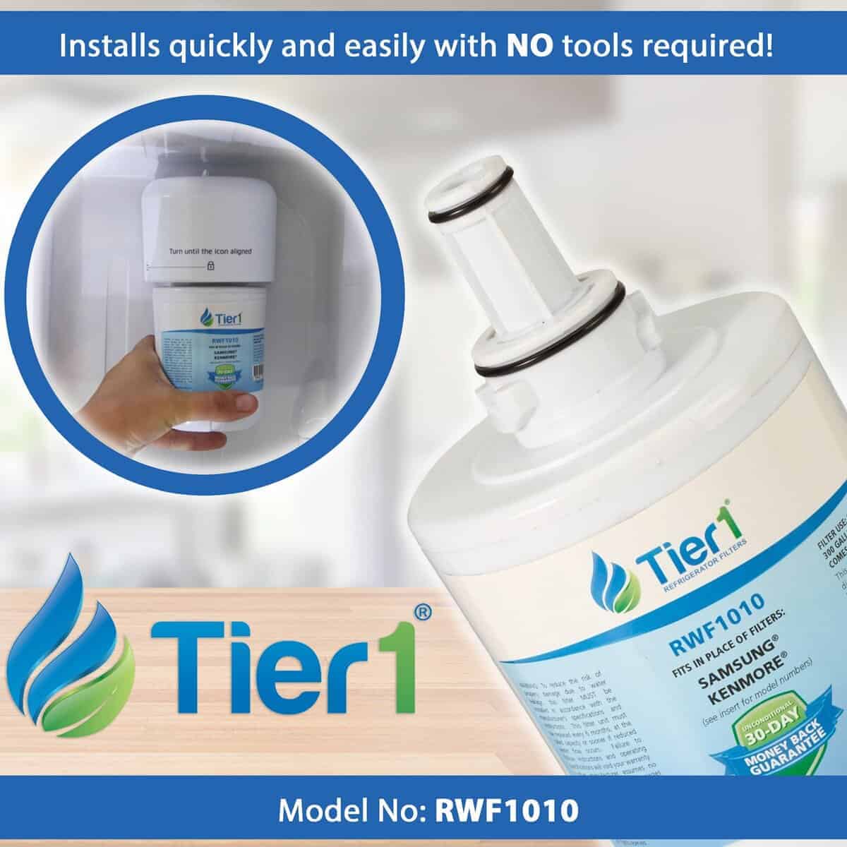 Filtro de agua para refrigerador Tier1 DA29-00003G de 3 - Imagen 6