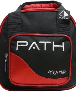Bolso de bolos Pyramid Path Plus One Spare Tote (Negro/Rojo)