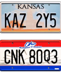 Placas de matrícula Winchester Impala | KAZ 2Y5 + CNK 80Q3