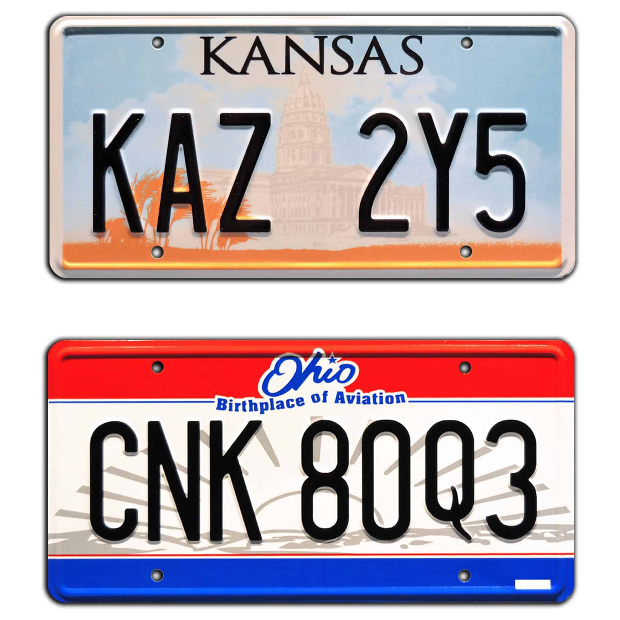 Placas de matrícula Winchester Impala | KAZ 2Y5 + CNK 80Q3