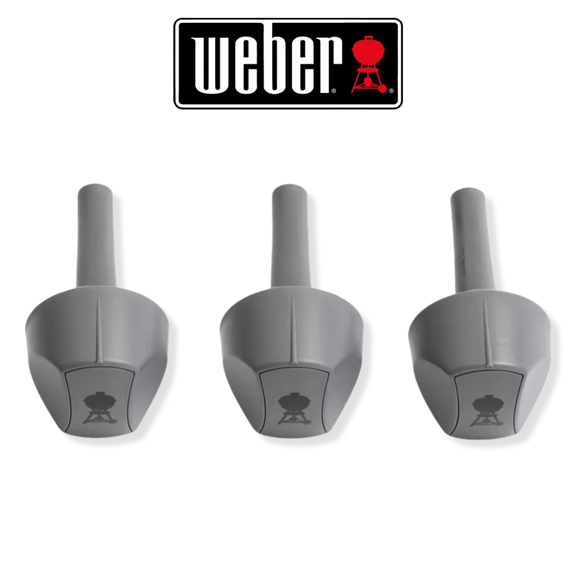 3 Paquete de Perillas Weber 81168 para Parrillas de la - Imagen 6