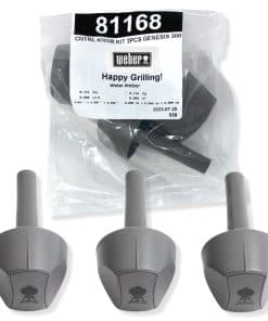 3 Paquete de Perillas Weber 81168 para Parrillas de la