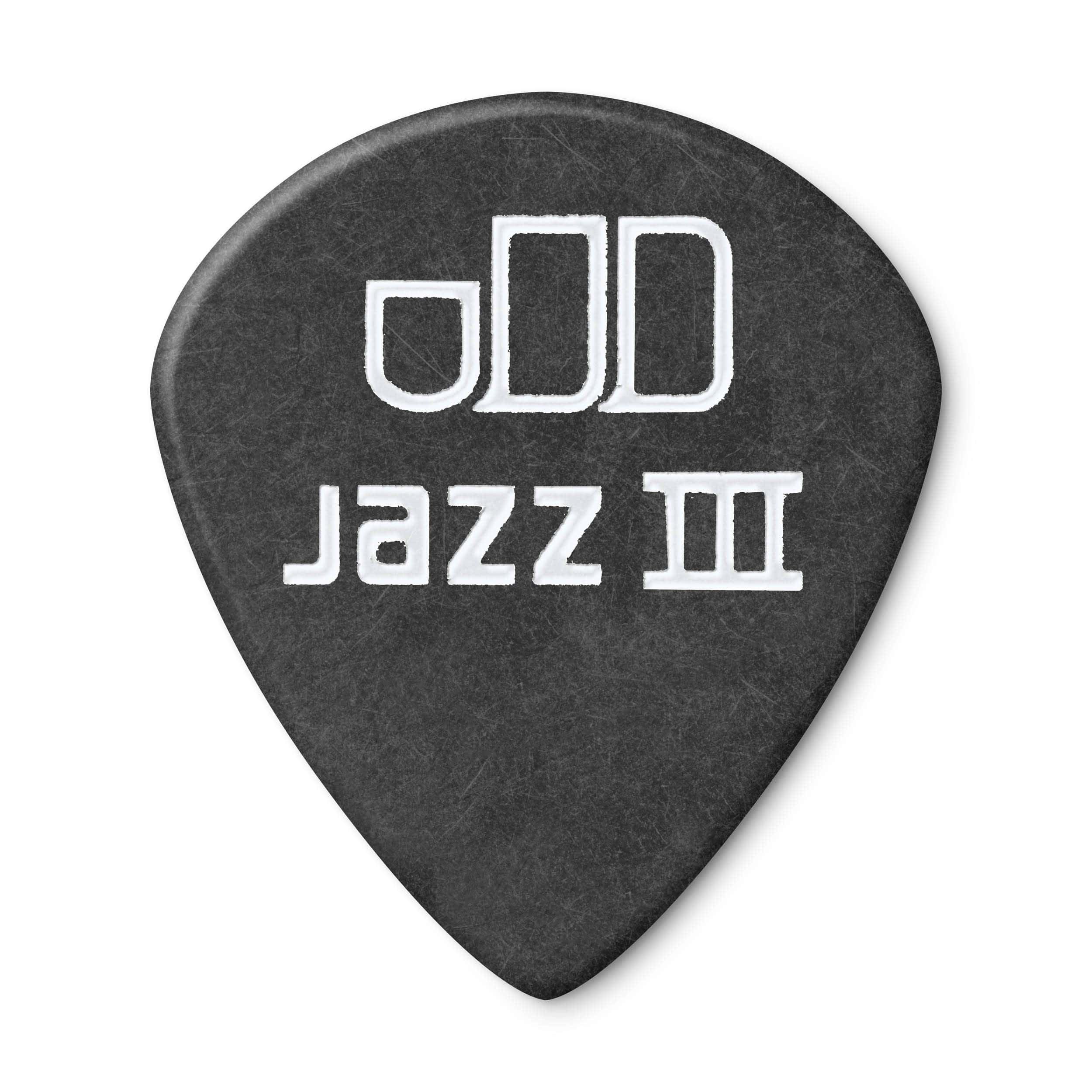 Dunlop 482R1.35 Tortex Pitch Black Jazz III, 1.35mm, 72/Bag - Imagen 3