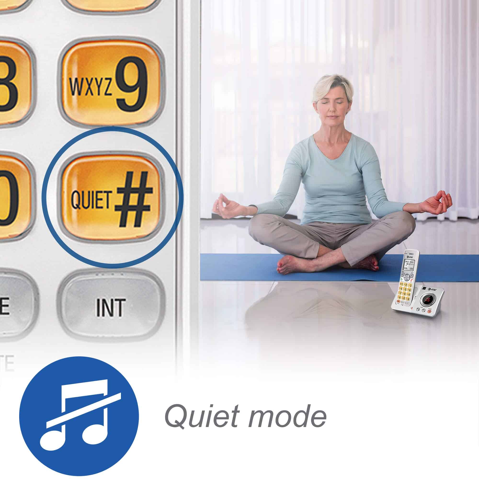 Sistema telefónico inalámbrico AT&T EL52203 de 2 - Imagen 8