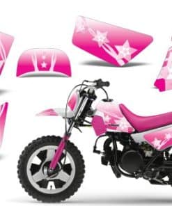 Juego de calcomanías Starlett-AMRRACING MX para Yamaha PW50